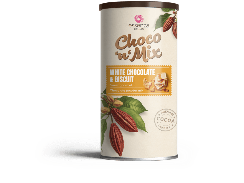 White Chocolate With Caramel And Biscuit